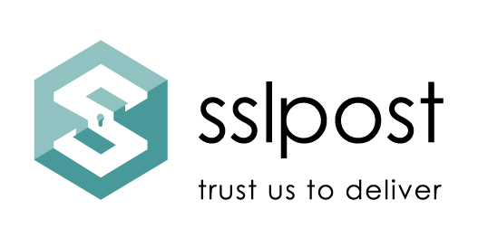 SSL Post Trust Us to Deliver logo