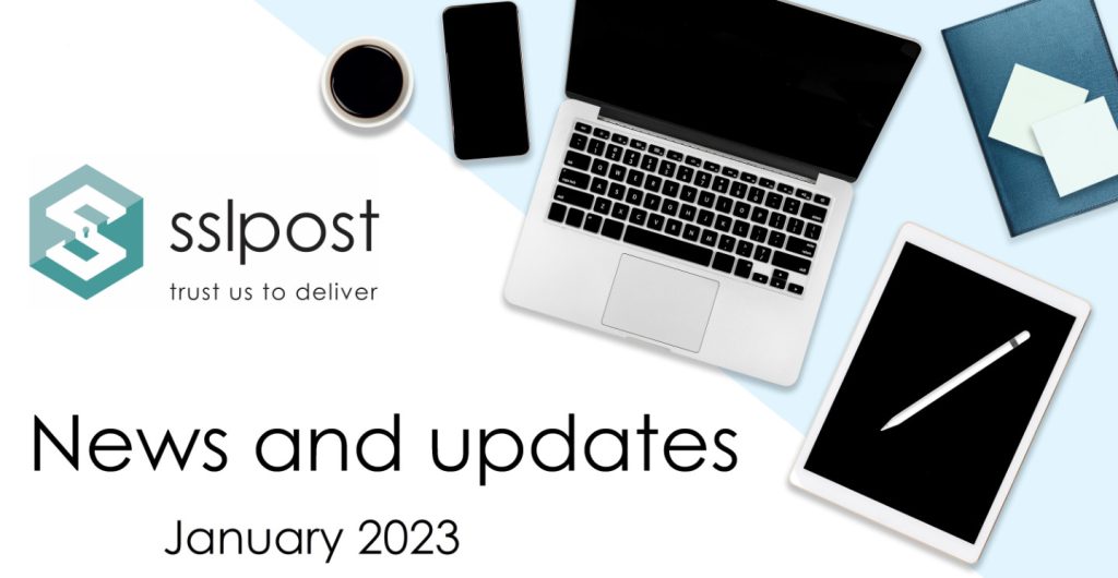 WELCOME TO OUR FIRST NEWSLETTER OF 2023