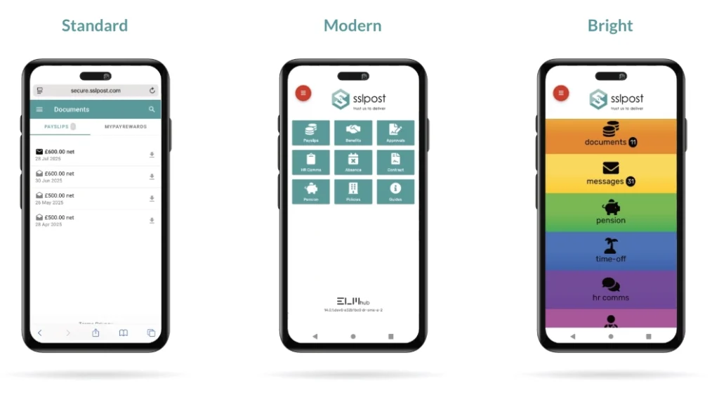 elmhub views on mobile